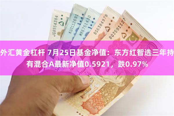 外汇黄金杠杆 7月25日基金净值：东方红智选三年持有混合A最新净值0.5921，跌0.97%