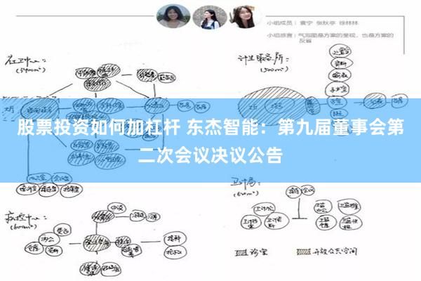 股票投资如何加杠杆 东杰智能：第九届董事会第二次会议决议公告